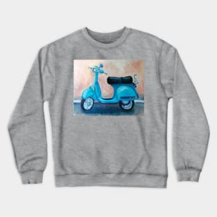 Retro scooter Crewneck Sweatshirt